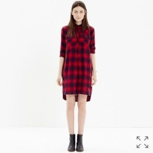Madewell Flannel Dress